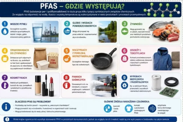 Nowe przepisy dla wody pitnej: co musisz wiedzieć o PFAS i innych związkach?