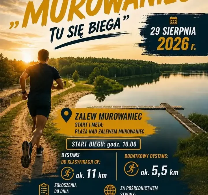 Bieg „Murowaniec – Tu się Biega” – dodatkowe 20 miejsc!