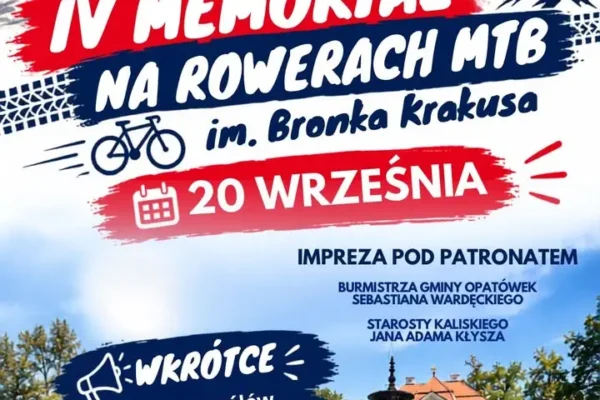 IV Memoriał MTB im. Bronka Krakusa – 20 września w Opatówku