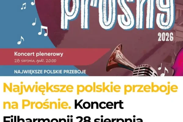 Filharmonia Kaliska zaprasza na koncert nad Prosną w ramach Święta Rzeki