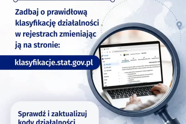 Nowa klasyfikacja PKD 2025: Przedsiębiorcy mają czas do końca 2026 roku