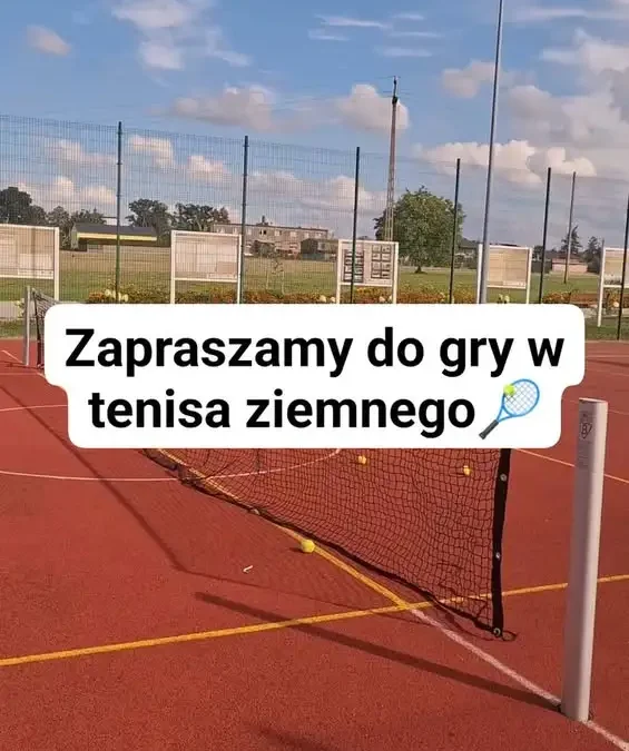 Darmowy tenis ziemny w Liskowie – wypożycz sprzęt i graj na nowym korcie