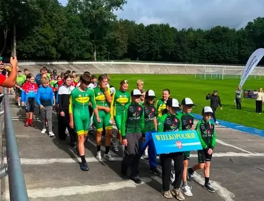 Młodzi kolarze z Powiatu Kaliskiego zdobyli cztery tytuły mistrzów Polski