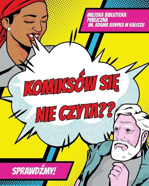Światowy Dzień Publicznego Czytania Komiksów w Kaliskiej Bibliotece