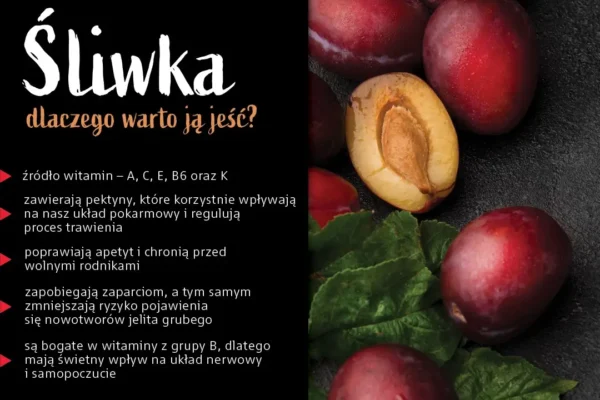 Śliwki – sezonowy superowoc. Dlaczego warto je jeść?