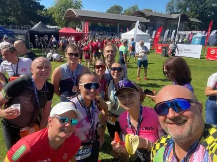 Policjantka z Kalisza ukończyła triathlon: „Jeszcze rok temu nie umiałam pływać”