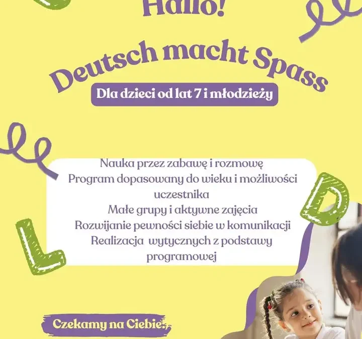 Nabór do Pracowni Języka Niemieckiego w MDK Kalisz – nowe grupy dla uczniów
