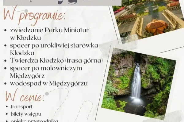 Wycieczka do Kłodzka i Międzygórza – KGW w Nowym Nakwasinie zaprasza