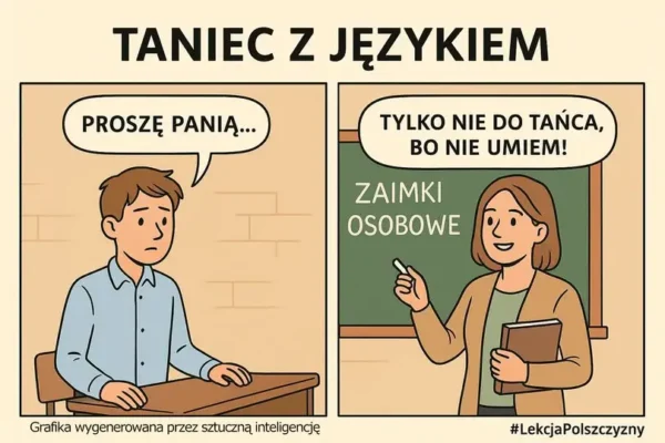 „Proszę panią” czy „proszę pani”? Językowa zagadka od MBP w Kaliszu