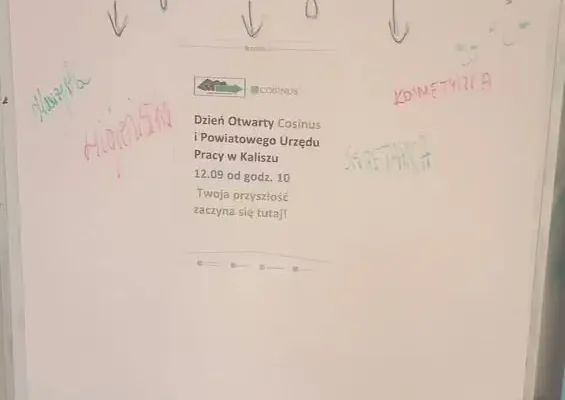 Cosinus Kalisz zorganizował strefę doradztwa zawodowego z PUP Kalisz