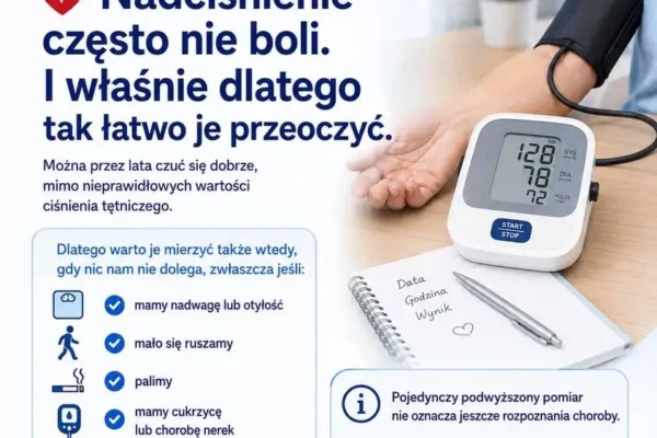 Nadciśnienie często nie boli – Szpital Kalisz przypomina o profilaktyce