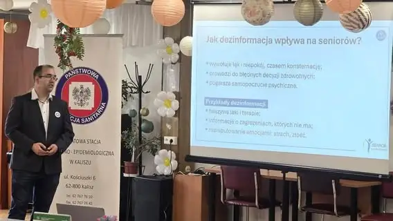 Seniorzy z Kalisza i Żelazkowa w akcji „Jesień bez infekcji”