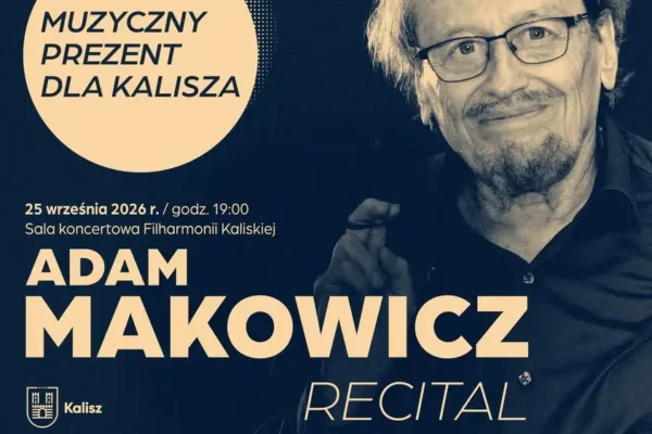 Adam Makowicz wystąpi w Kaliszu. Recital fortepianowy już 25 września