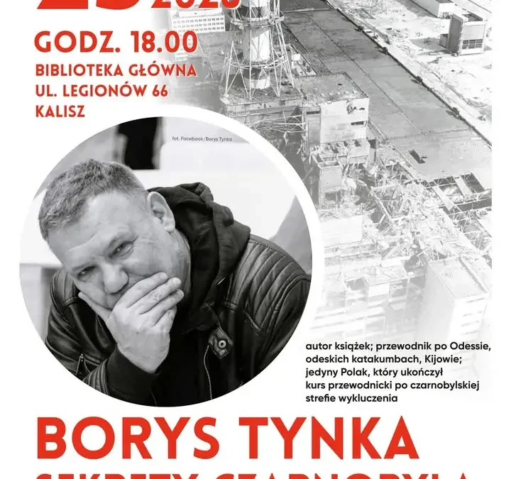 Borys Tynka w Kaliszu – spotkanie autorskie już 23 września