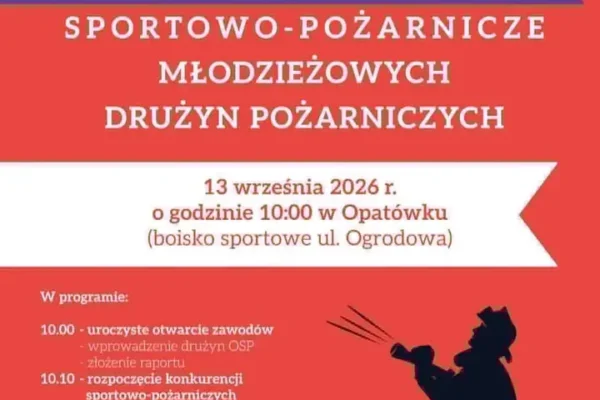 Powiatowe Zawody Sportowo-Pożarnicze w Opatówku – Stawiszyn kibicuje swoim drużynom