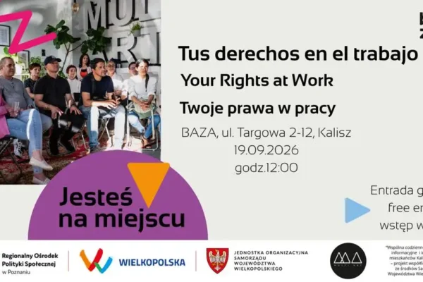 Spotkanie dla migrantów w Kaliszu: Twoje prawa pracy – 19 września