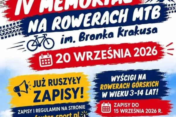IV Memoriał „Na Rowerach MTB im. Bronka Krakusa” – ostatnie dni zapisów