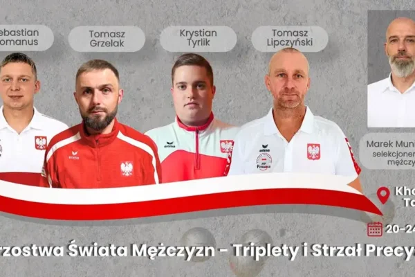 Tomasz Grzelak z Liskowa powołany do reprezentacji Polski na Mistrzostwa Świata w pétanque