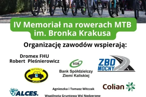 IV Memoriał MTB im. Bronka Krakusa – lista sponsorów wciąż rośnie