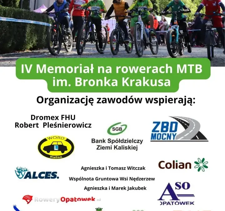 IV Memoriał MTB im. Bronka Krakusa – lista sponsorów wciąż rośnie