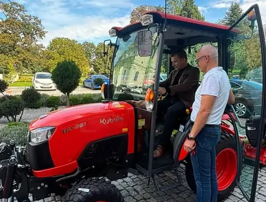 Powiat kaliski kupił ciągnik Kubota za ponad 200 tys. zł
