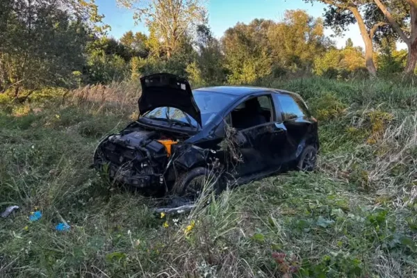Wypadek w Żydowie. Kierowca trafił do szpitala