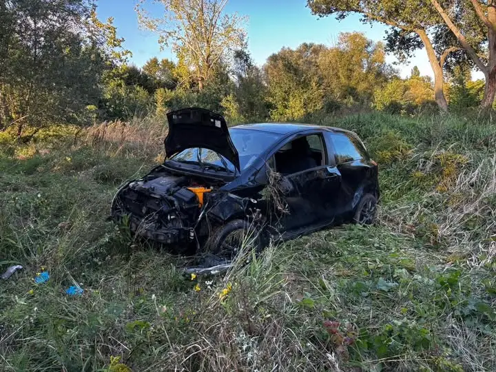 Wypadek w Żydowie. Kierowca trafił do szpitala