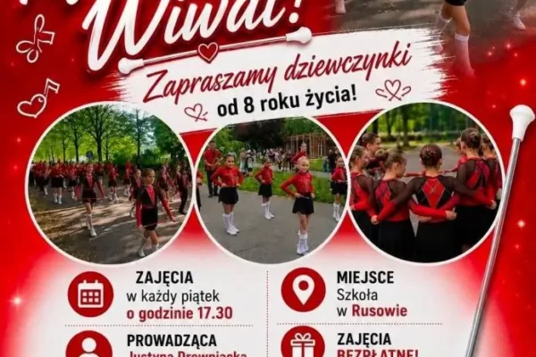 Rusza nabór do orkiestry i mażoretek WIWAT w Żelazkowie