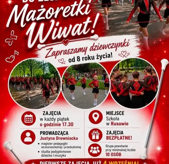 Rusza nabór do orkiestry i mażoretek WIWAT w Żelazkowie
