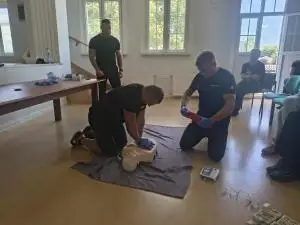 Pierwsze szkolenia z pierwszej pomocy w Stawiszynie