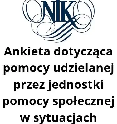 NIK bada pomoc społeczną w sytuacjach kryzysowych – trwa ogólnopolska kontrola