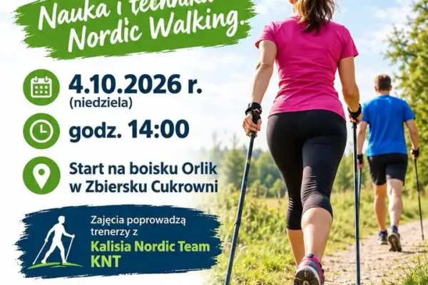 Nordic Walking w Zbiersku – wspólny marsz już w niedzielę 4 października