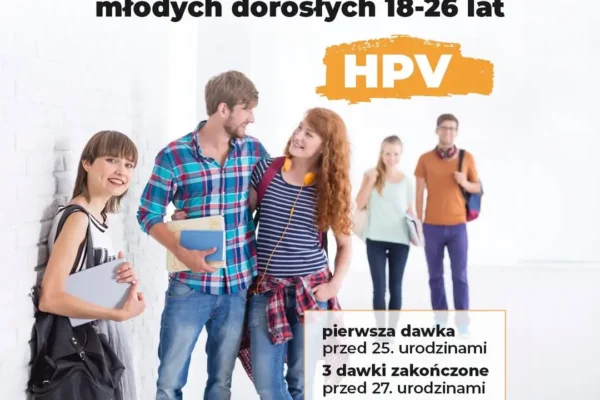 Bezpłatne szczepienia przeciw HPV dla osób 19-26 lat. Ruszył program