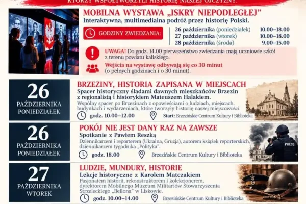 Iskry Niepodległej w Brzezinach – trzydniowe święto historii i patriotyzmu