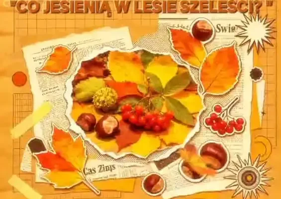 Jesienne warsztaty w MDK – dzieci stworzyły miniaturowe lasy