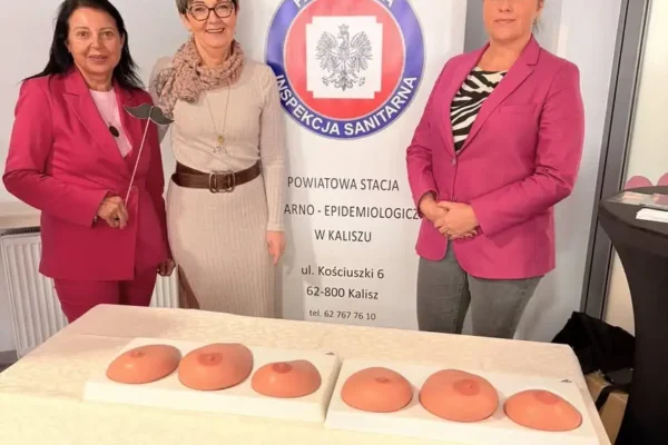 Sanepid w Kaliszu uczy młodzież profilaktyki — od samobadania piersi po Movember