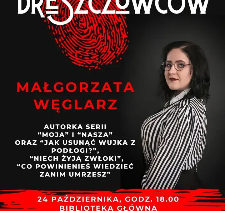 Kaliska Jesień Dreszczowców: spotkanie z Małgorzatą Węglarz o kulisach branży funeralnej