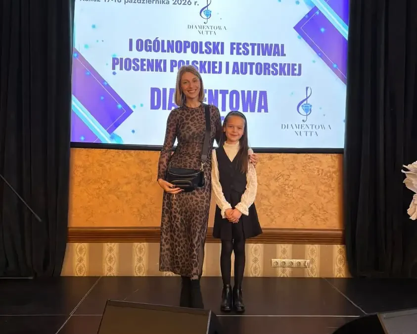 Julia Spychała z MDK Kalisz wyróżniona na Festiwalu „Diamentowa Nutta”