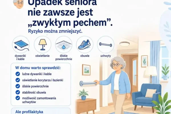 Jak zapobiegać upadkom seniorów? Szpital w Kaliszu podpowiada