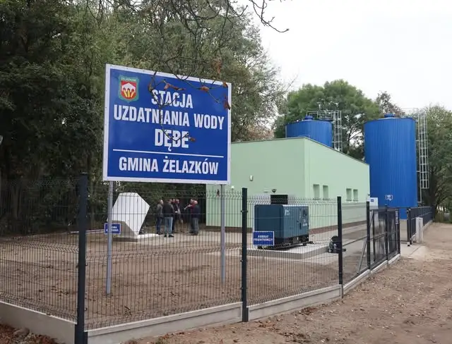 Nowoczesna stacja uzdatniania wody w Dębem po modernizacji – zakończono inwestycję