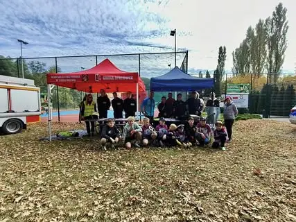 Krajowy Trening Rodzinny Akademii OLiOC w powiecie kaliskim – strażacy uczą bezpieczeństwa