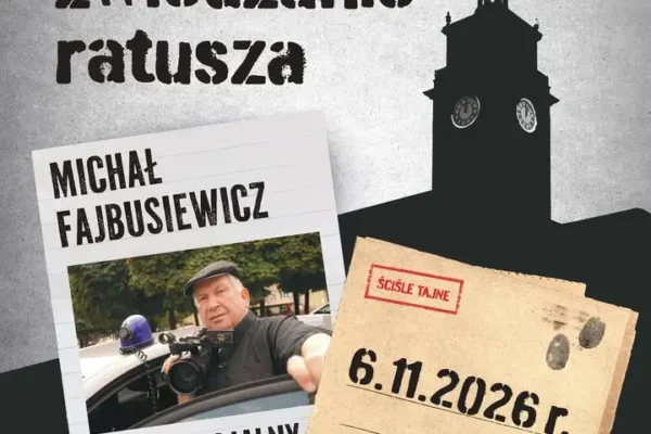 Nocne zwiedzanie kaliskiego ratusza z Michałem Fajbusiewiczem