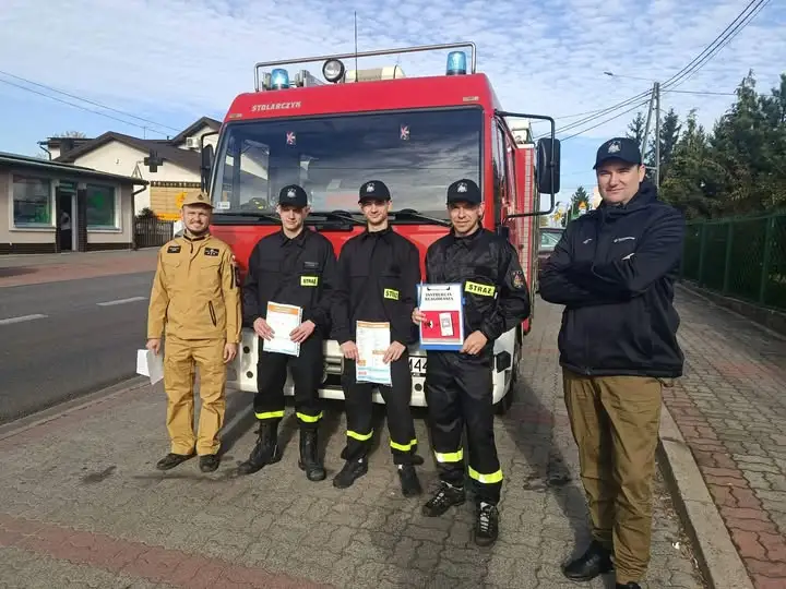 Trening reagowania na zagrożenia w gminie Godziesze Wielkie