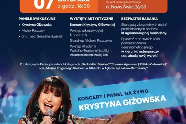 III Aglomeracyjna Senioriada Międzypokoleniowa w Kaliszu – zaproszenie dla seniorów z Godziesz Wielkich