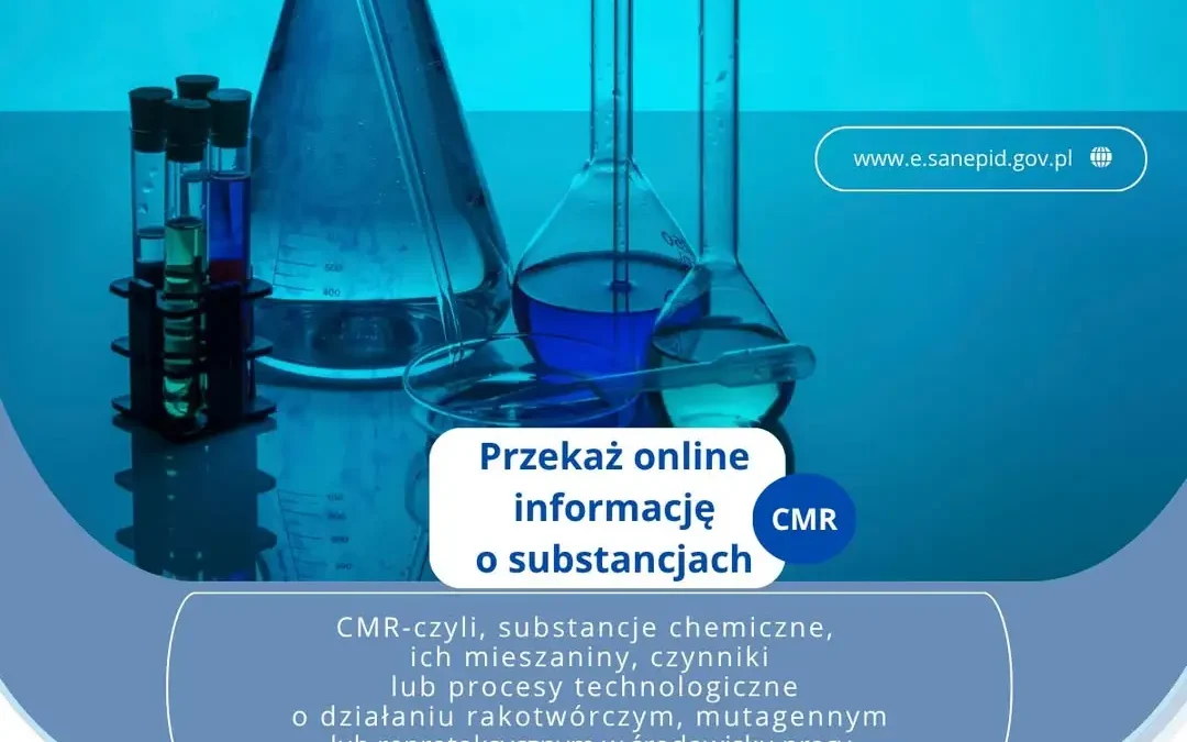e-Sanepid: pracodawcy mogą zgłaszać substancje CMR online