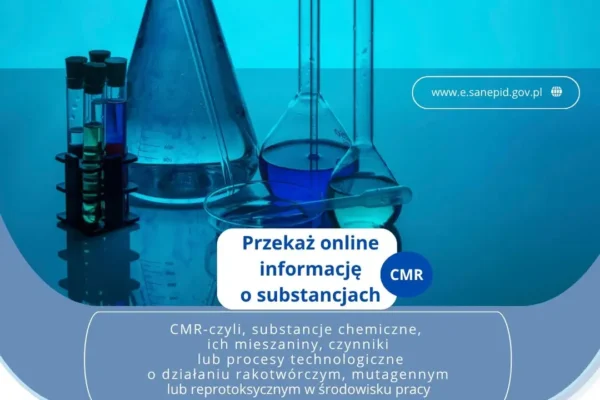 e-Sanepid: pracodawcy mogą zgłaszać substancje CMR online