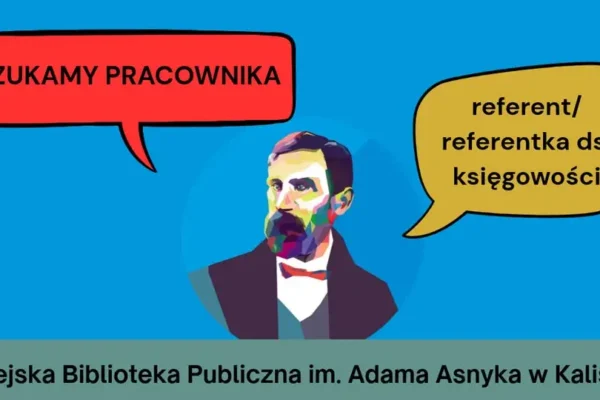 Miejska Biblioteka Publiczna w Kaliszu szuka księgowego na pół etatu