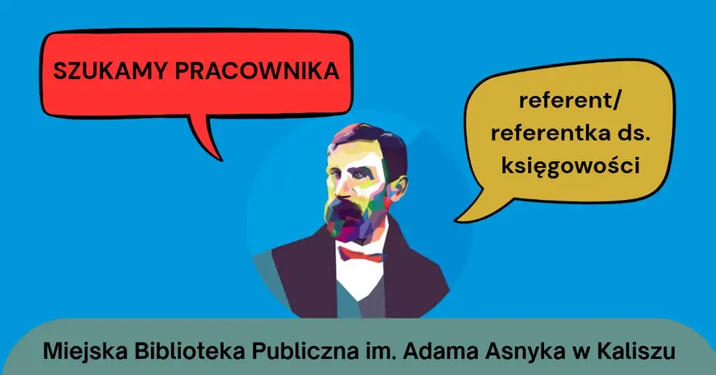Miejska Biblioteka Publiczna w Kaliszu szuka księgowego na pół etatu