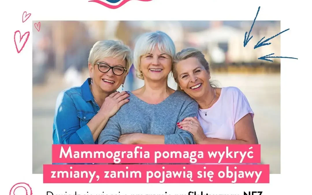 Bezpłatna mammografia dla kobiet 45–74 lata – sprawdź, czy możesz skorzystać