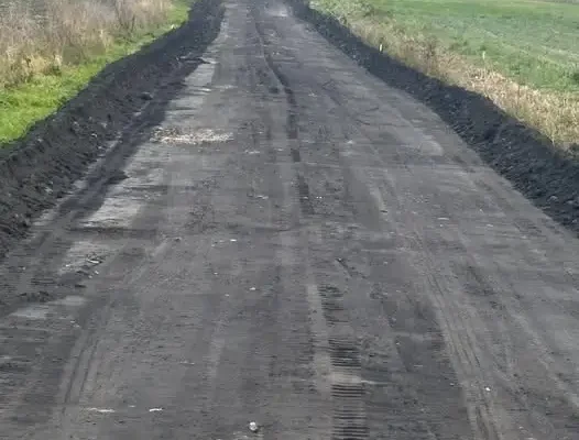 Remont drogi Piątek Wielki – Piątek Mały Kolonia nabiera tempa
